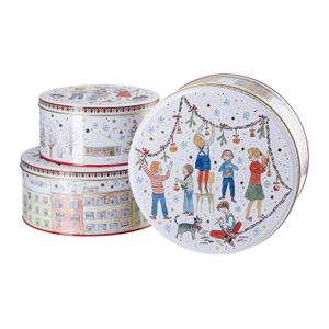 Set 3 Cutii Metalice Christmas Sparkle Collector's Items 2024 Hutschenreuther