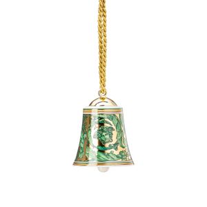 Clopotel 7,5cm Medusa Garland Green Rosenthal Versace