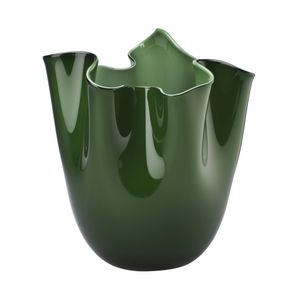 Vaza Din Sticla De Murano Fazzoletto Apple Green Venini