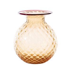 Vaza Din Sticla De Murano Balloton Peach Venini