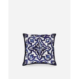 Perna 45x45cm Canvas Blu Mediterraneo Dolce&Gabbana