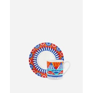 Ceasca Cafea Cu Farfurie White Azzurro Carretto Dolce&Gabbana