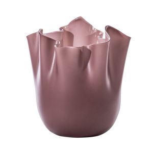 Vaza Din Sticla De Murano Fazzoletto Purple Venini