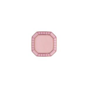 Platou 11x11cm Signum Rose Swarovski Rosenthal