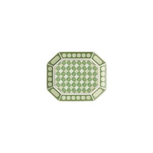 Platou 15x12cm Signum Fern Swarovski Rosenthal
