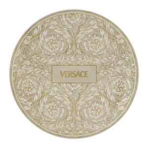 Platou din portelan 33 cm Barocco Beige Rosenthal Versace