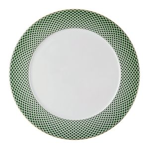 Platou rotund 33 cm Francis Carreau Vert Rosenthal