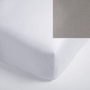 Cearceaf de Pat cu Elastic 180x200 cm Grigio Perla Lounge Rivolta Carmignani