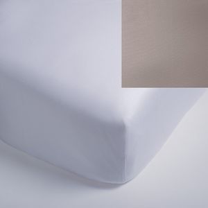 Cearceaf de Pat cu Elastic 180x200 cm Beige Dune Lounge Rivolta Carmignani